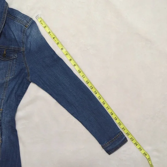 🔥Long Sleeve Denim Mini Dress🔥 - Picture 9 of 12